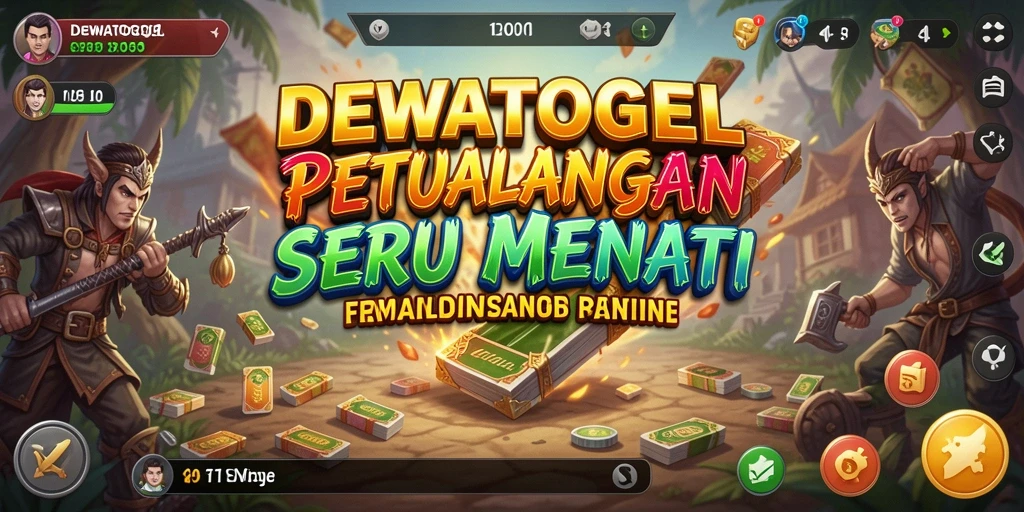 Tangkapan layar gameplay DEWATOGEL yang menampilkan aksi petualangan mendebarkan.